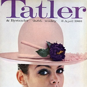 Tatler front cover, London Season 1963 - Jean Shrimpton