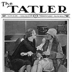 Tatler cover - Marion Davies & Suzanne Lenglen
