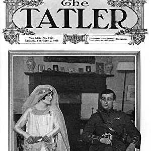 Tatler cover - Wedding of Lord & Lady Granby
