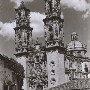 Taxco, Mexico - Santa Prisca Temple (Templo de Santa Prisca)
