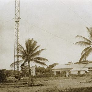 Telefunken Wireless Co Station, Apia, German Samoa, Pacific