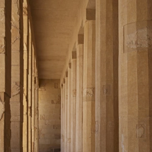Temple of Hatshepsut. Colonnade. Deir el-Bahari. Egypt