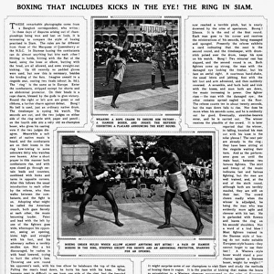 Thai Boxing or Muay Thai, 1930