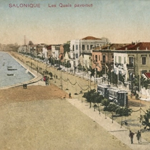 Thesalonika - The decorated quays