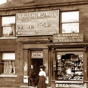 Tobacconist and Sweet Shop Victorian period