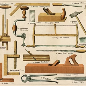 Tools used in carpentry and joinery