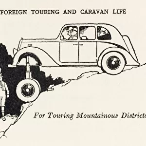 Touring mountainous districts / W H Robinson