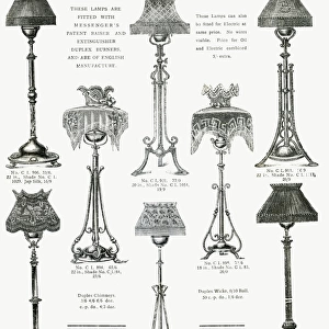 Trade catalogue for lamp stands and shades 1911