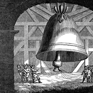 Tsar Kolokol, or King of bells, Moscow, Russia, 1834