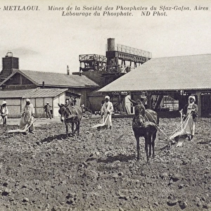 Tunisia - Metlaoui - Phosphate Society Mines of Sfax-Gafsa