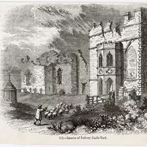 Tutbury Castle / 1845