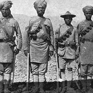 Types of Indias Fighting Men 1914
