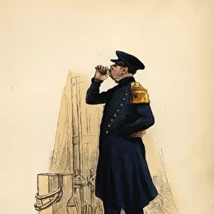 Uniform of a first mate, premier maitre, French Navy, 1844