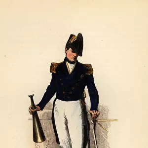 Uniform of a ships captain, French Navy, 1844