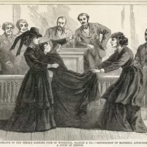 Victoria Woodhull in a dramatic court case