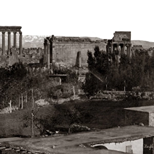 View of Baalbek, Lebanon, circa 1880s