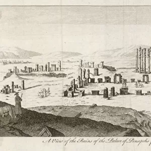 View of the Citadel of Persepolis, Iran