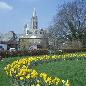 View of Truro Cathedral, Truro, Cornwall