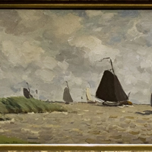 View from Voorzaan by Claude Monet