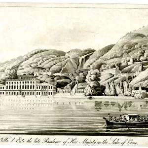 Villa d Este, Lake Como, home of Caroline of Brunswick