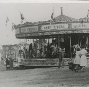 Vintage Fairground Carousel (Fred Wards Gallopers)