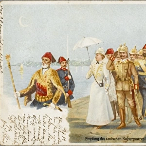 Visit of the German Kaiser Wilhelm II to Turkey