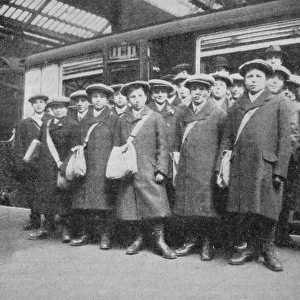 Waifs and Strays Society First 1913 Emigration Party to Cana