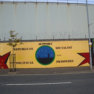 Wall mural of Support at Belfast