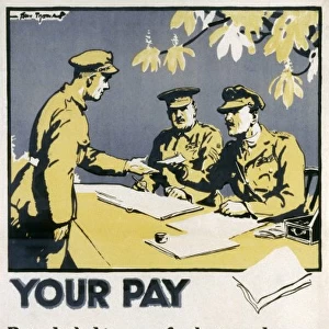 War Pay Poster