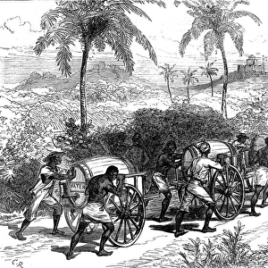 Water supply to Cape Coast Castle, 1874