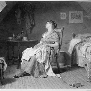 A Weary Seamstress / 1840