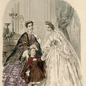 Wedding Dress 1861