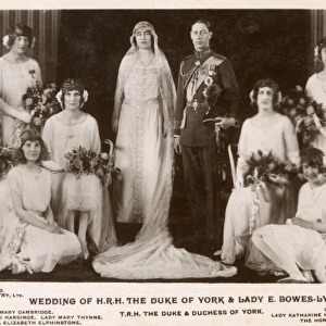 Wedding of The Duke of York and Elizabeth Bowes-Lyon