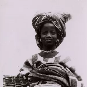 West Africa - Nigeria - Kano Woman - Sanusi People