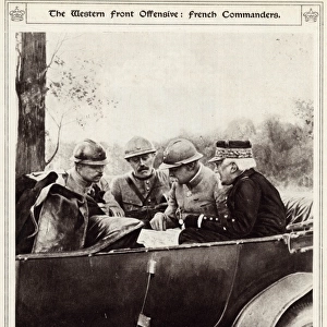 The Western Front Offensive: French Commanders