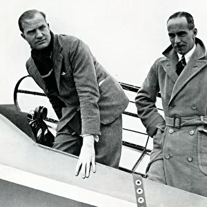 Winners of the England-Australia air race 1934