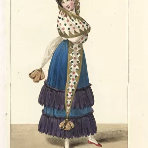 Woman of Seville, Spain, 19th century
