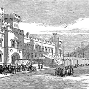 Wombwells Menagerie at Windsor Castle, 1847