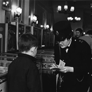 Two women police officers on duty in London