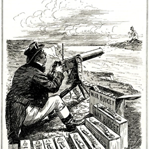 WW1 - Cartoon - John Bull Carries On