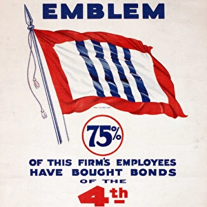 WW1 poster, 4th Liberty Loan