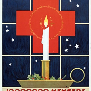 WW1 poster, Red Cross recruitment and fundraising