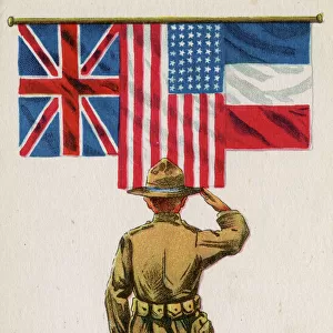 WW1 - USA Saving Humanity by joining the war