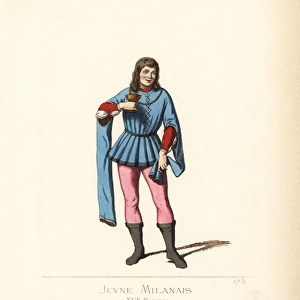 Young man of Milan, 15th century