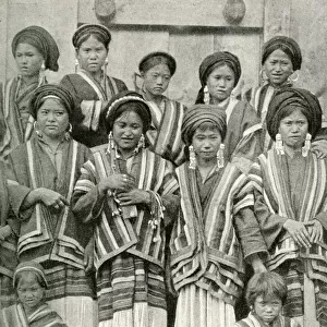 Young women of Yunnan, south west China, East Asia