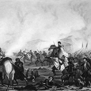 Zouaves helping British at Battle of Inkerman, Crimean War