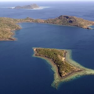 Aerial view of North Mayotte, Comoros Islands