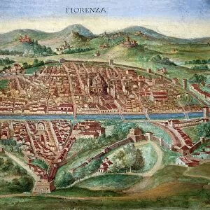 16th Century Plan of Florence