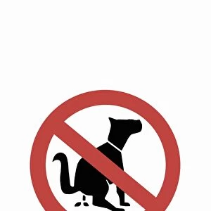 Anti dog-fouling sign, Spain C016 / 6363