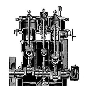 Belliss and Morcom Steam Engine